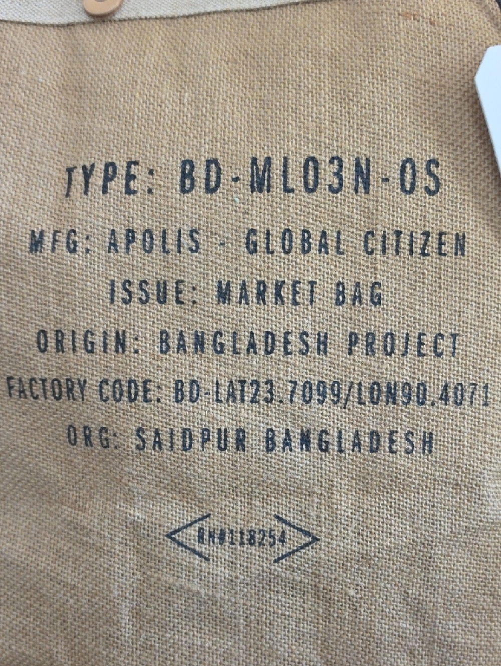 Apolis Global Citizen Market Bag for Corso Atlanta - Picture 2 of 13